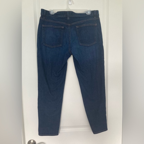 Eileen Fisher Dark Wash Denim Blue Jeans Women’s size 10 - Picture 2 of 8